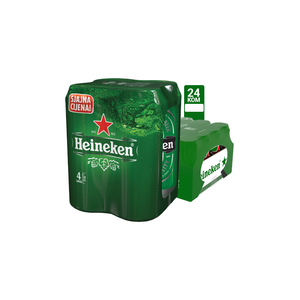 Heineken Original CAN 0.5l 4\24