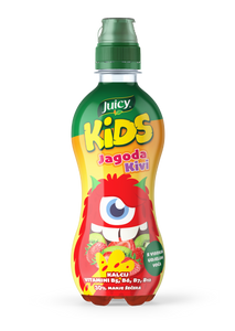 Juicy Kids jagoda kivi 0.33l 1/6