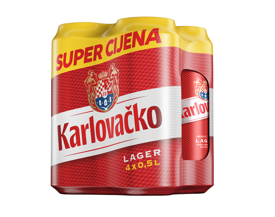 Karlovačko CAN Super cijena 0.50l 4/24