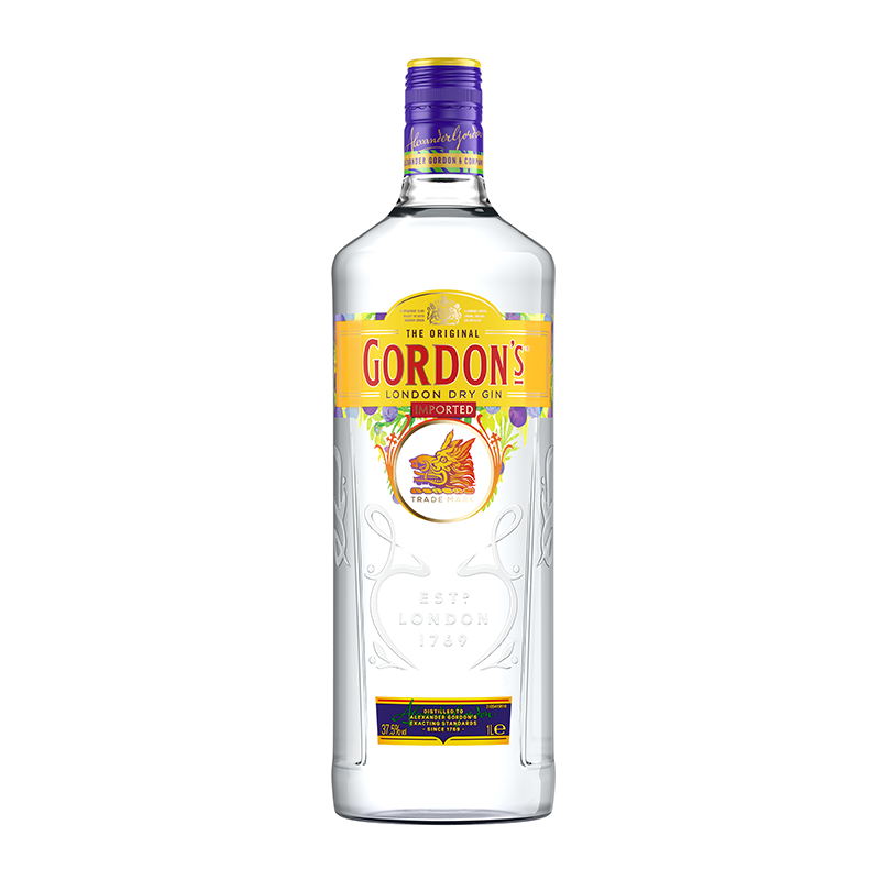 Gordon's London Dry Gin 37.5% 1l