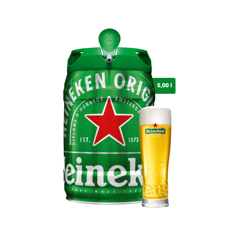 Heineken bačvica 5L