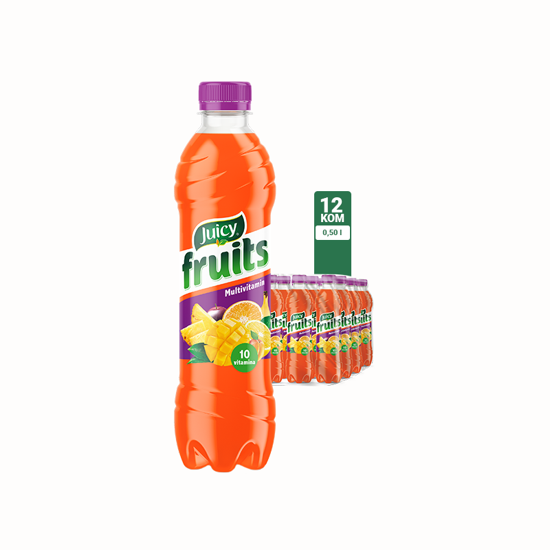 Juicy Fruits Multivitamin 0.5l 1\12