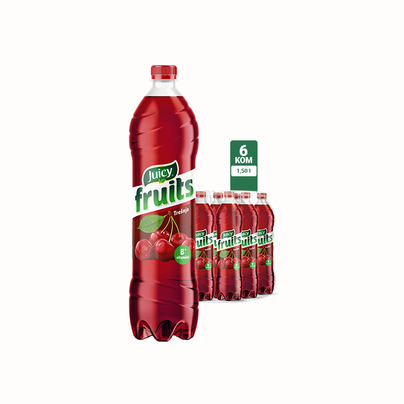 Juicy Fruits Trešnja 1.5l 1/6
