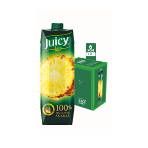 JUICY ananas 100% 1L 1\6