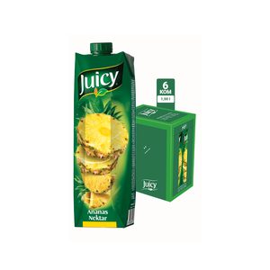 JUICY ananas nektar 1L 1\6