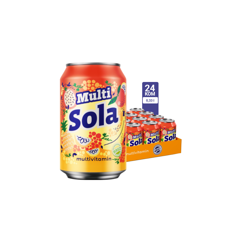 Sola multivitamin CAN 0.33x24